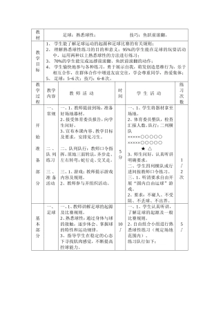 足球：熟悉球性