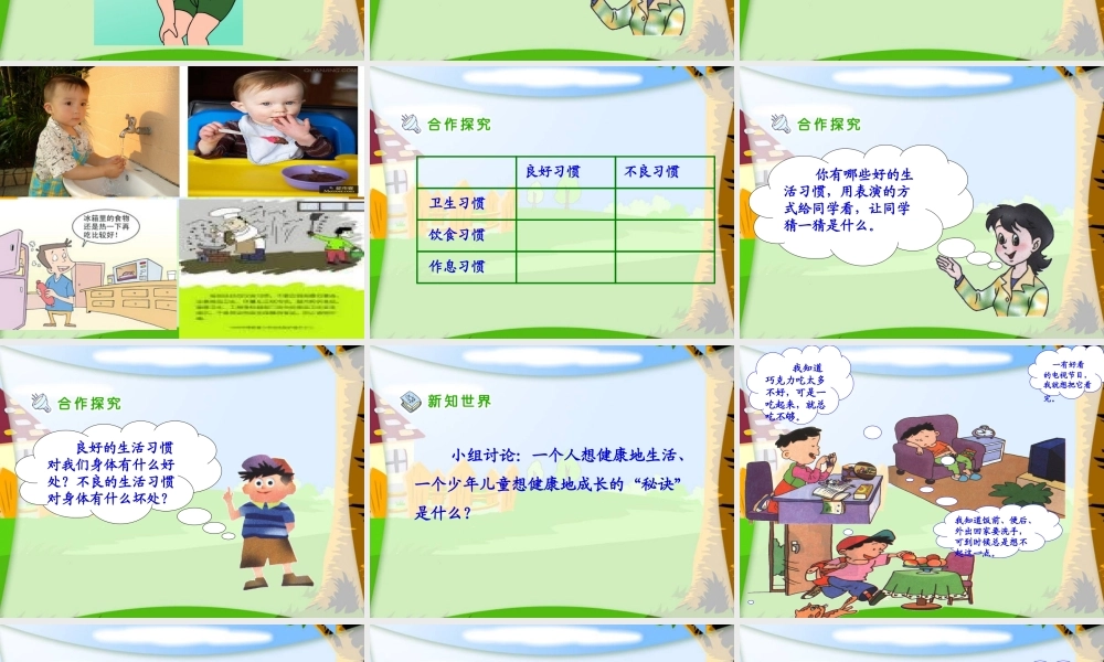 《呵护我们的身体》PPT课件