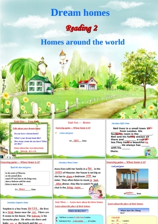 Reading2：Homesaroundtheworld