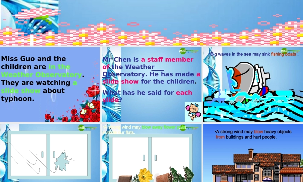 七年级英语下册 Module 1 Unit 2 Windy weather第五课时课件 牛津沈阳版 课件