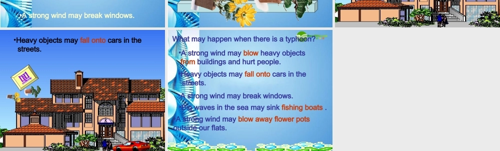 七年级英语下册 Module 1 Unit 2 Windy weather第五课时课件 牛津沈阳版 课件