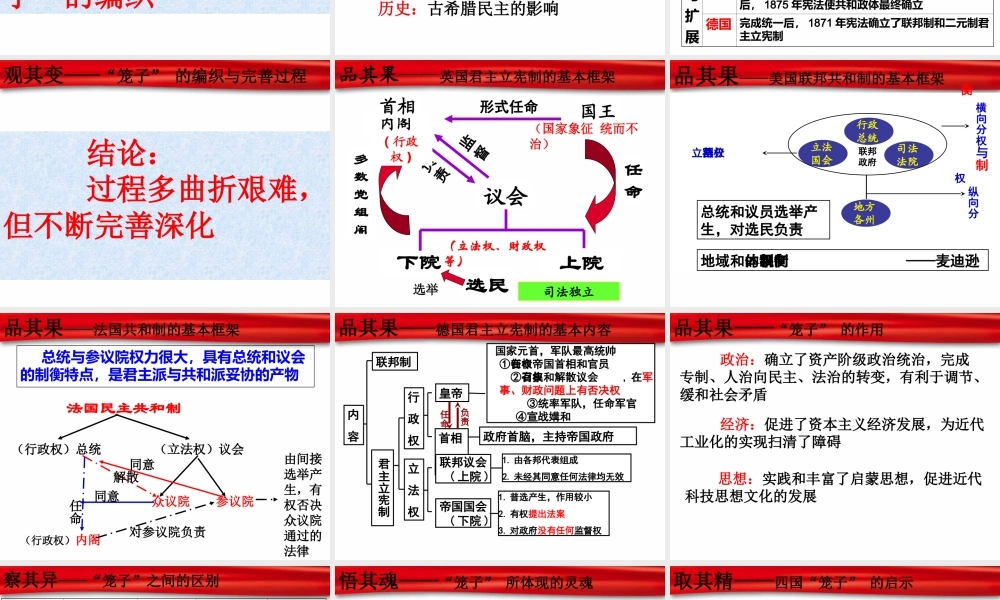近代西方民主政治的确立与发展罗田杨传水