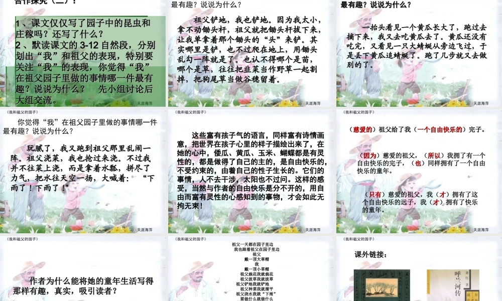 我和祖父的园子 (3)