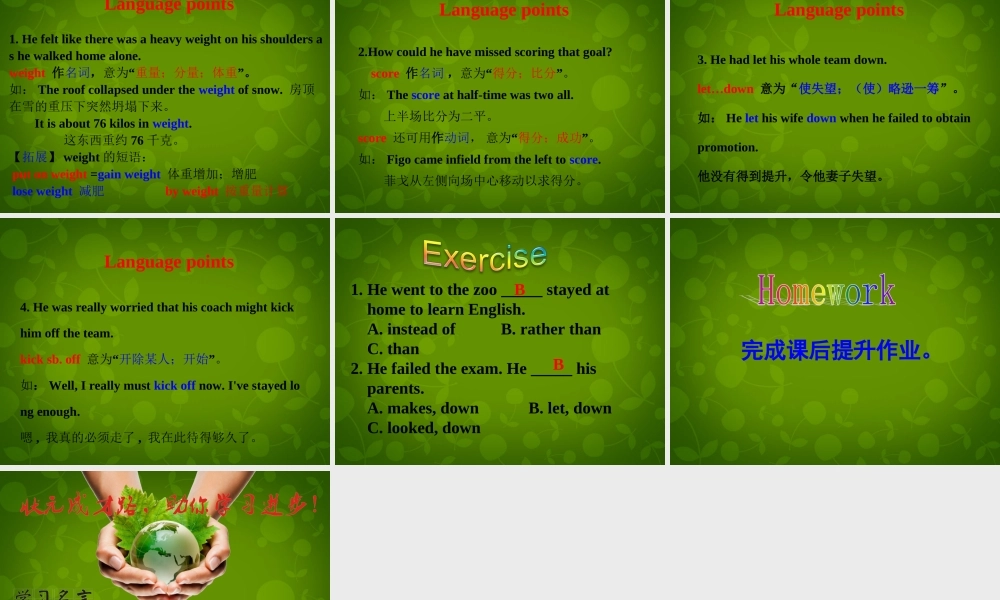 九年级英语全册 Unit 11 Sad movies make me cry Section B(2a  3b)课件 (新版)人教新目标版 课件