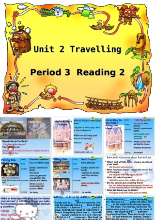 八年级英语下册 Unit 2 Travelling Period 3 Reading 2课件 牛津版 课件