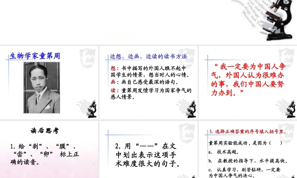 一定要争气课件