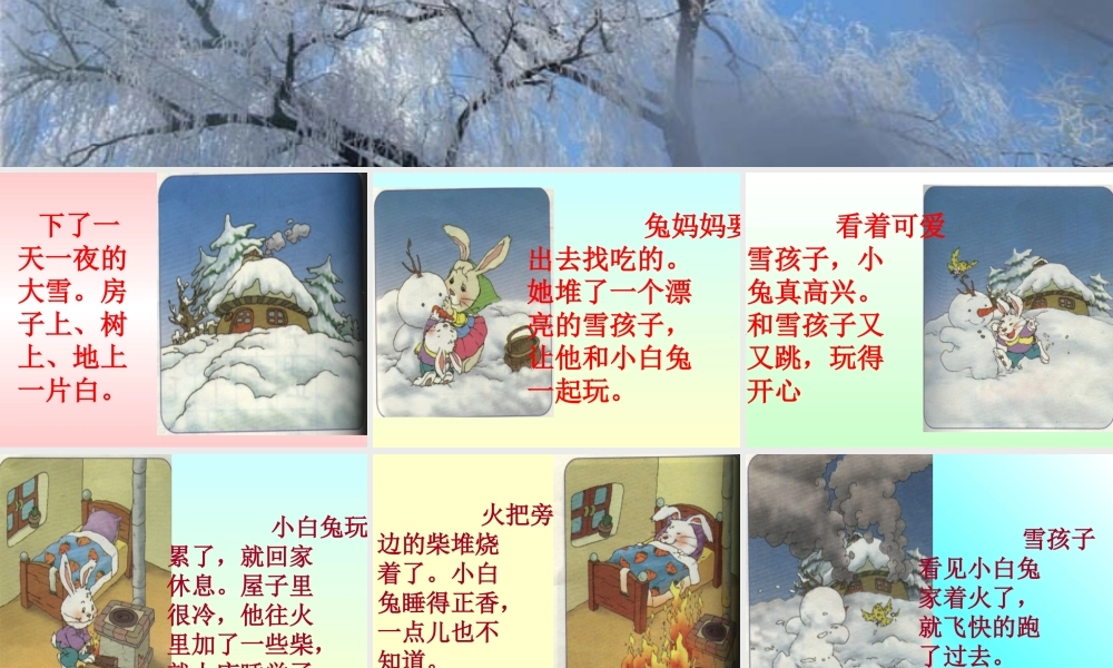 《雪孩子》课件5[1]