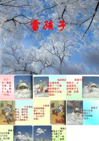 《雪孩子》课件5[1]