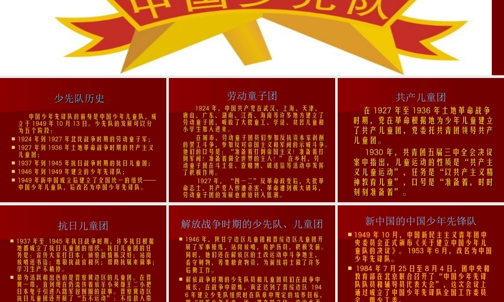 少先队知识(课件)