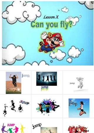 四年级英语下册lessonxcanyoufly？新路径教材