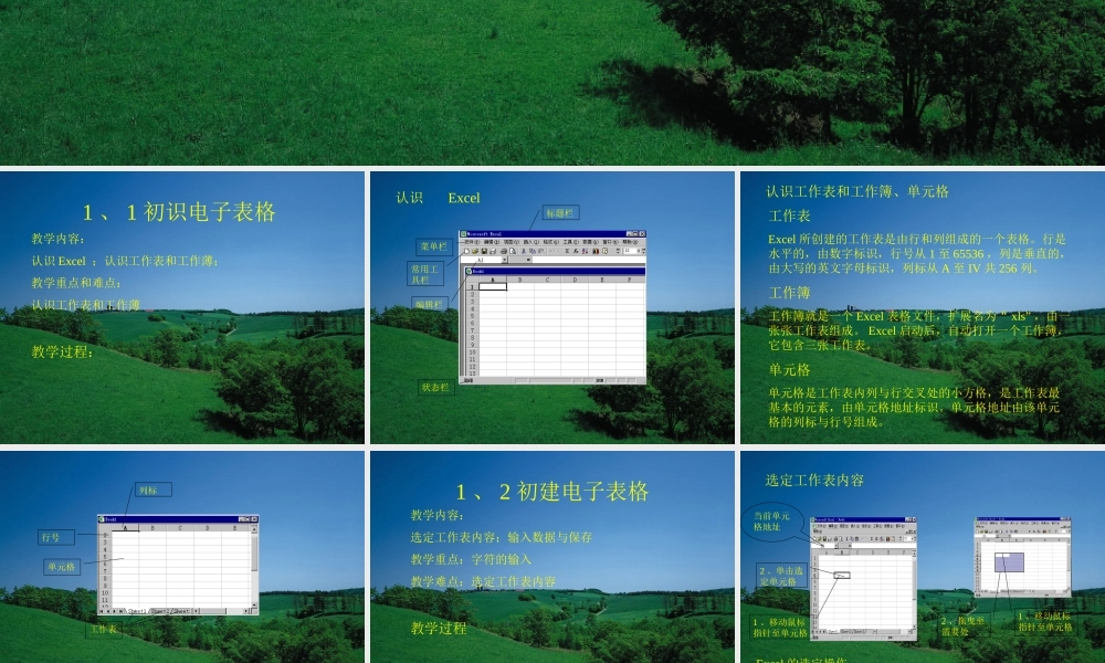 用Excel处理数据