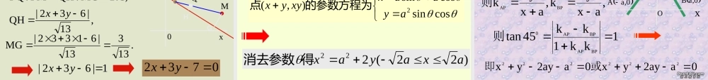 复习课 高二数学直线和圆的方程ppt课件三 人教版 高二数学直线和圆的方程ppt课件三 人教版