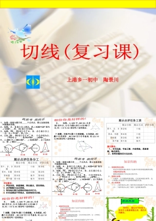 切线（复习）