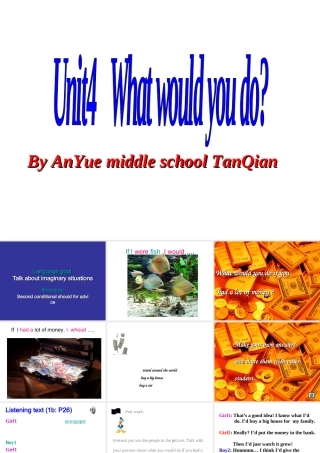 九年级英语 Unit 4 What would you do _ 单元 Section A 课件 人教版新目标 课件