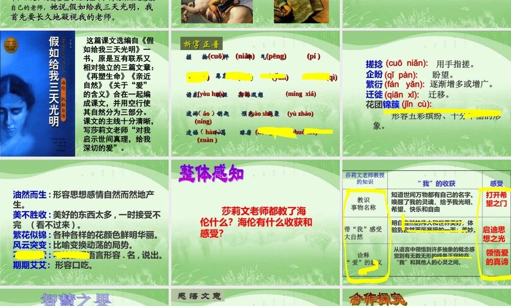7《再塑生命的人》PPT(上)