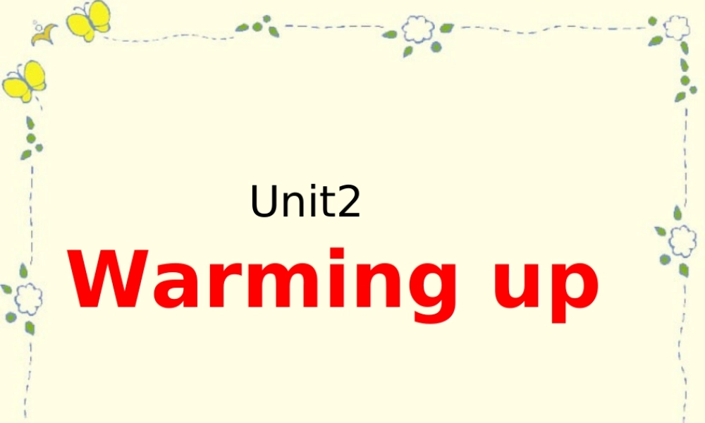 新课标英语选修9Unit2教学课件 新课标 人教版 课件