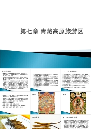 青藏高原旅游区