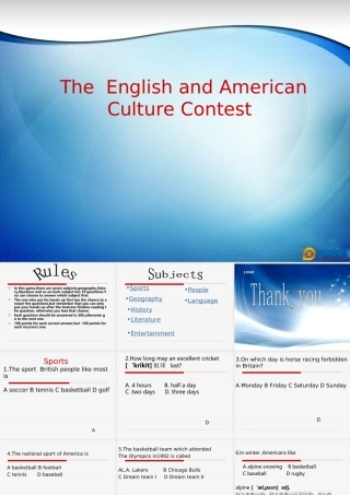 英美文化知识70问[1]