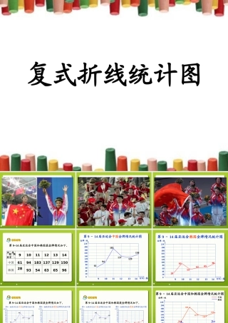 《复式折线统计图》教学课件2