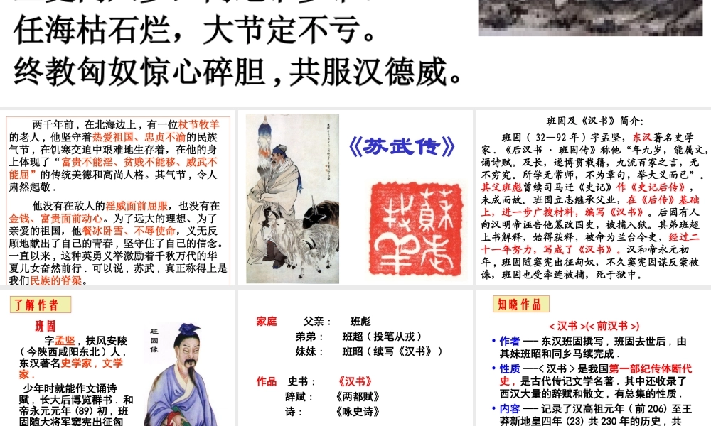 苏武传ren