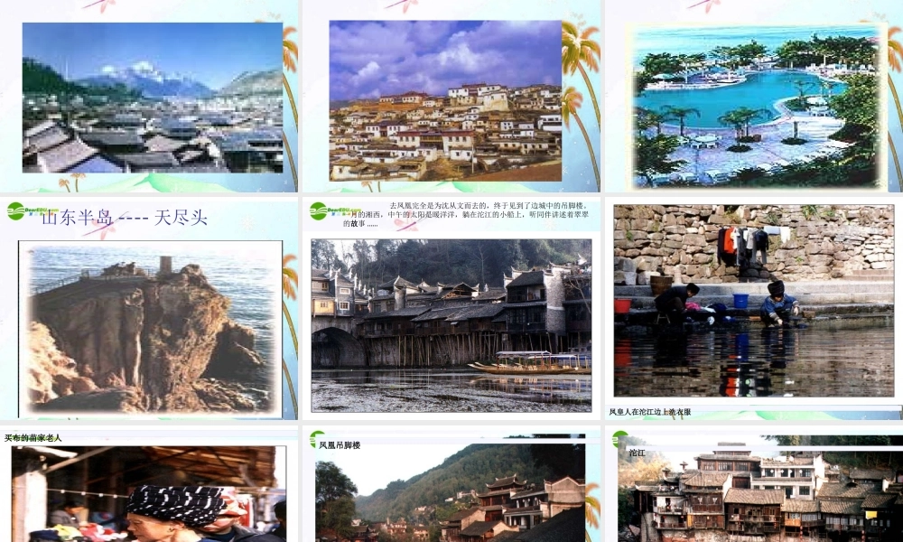 八年级语文下册(综合性学习--背起行囊走四方)课件 人教新课标版 课件