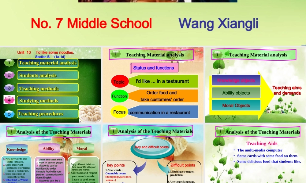 王向丽七上U10SB讲课