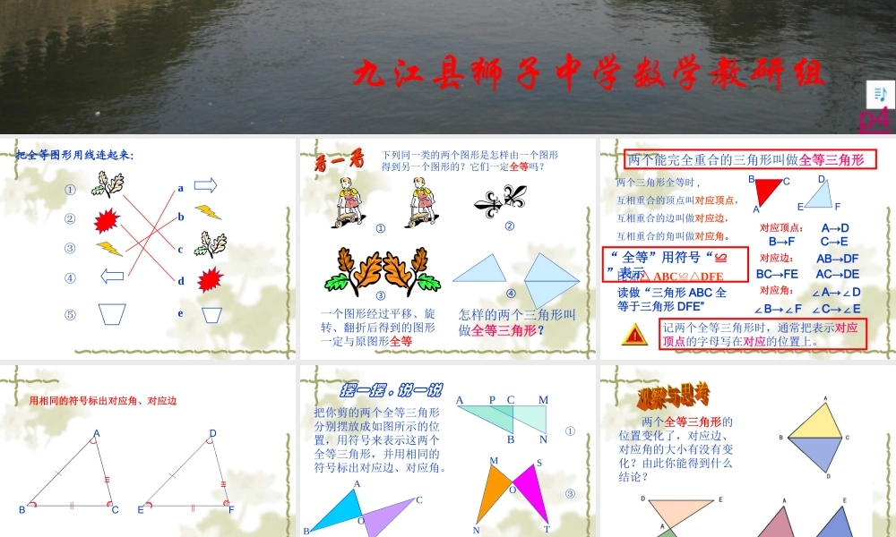 七年级数学全等三角形