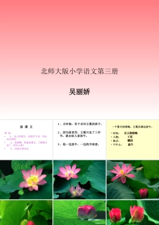 二年级语文上册_王冕学画课件_北师大版