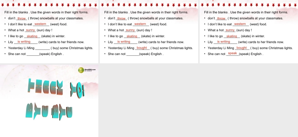 中学七年级英语下册 Lesson 47课件 冀教版 课件