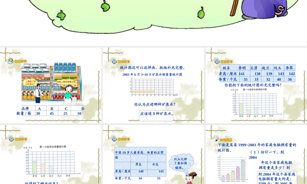 人教2011版小学数学三年级统计-(2)
