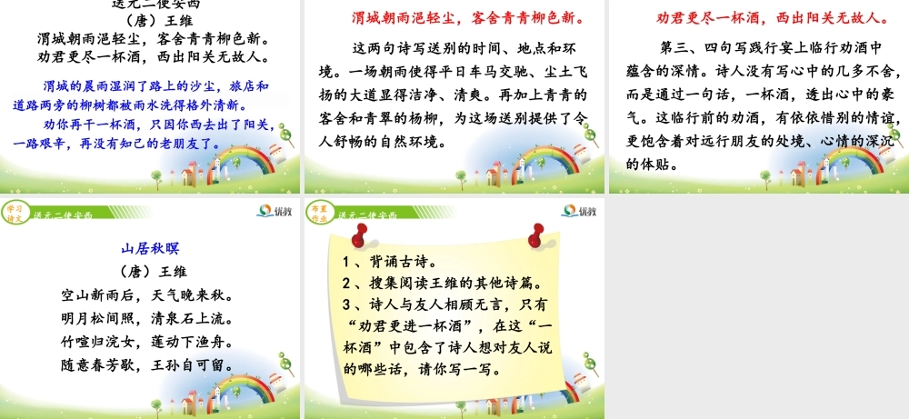 28.1送元二使安西