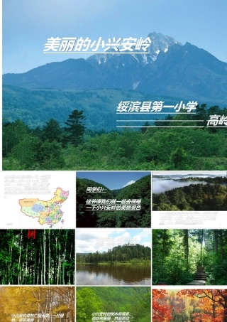 《美丽的小兴安岭》PPT课件