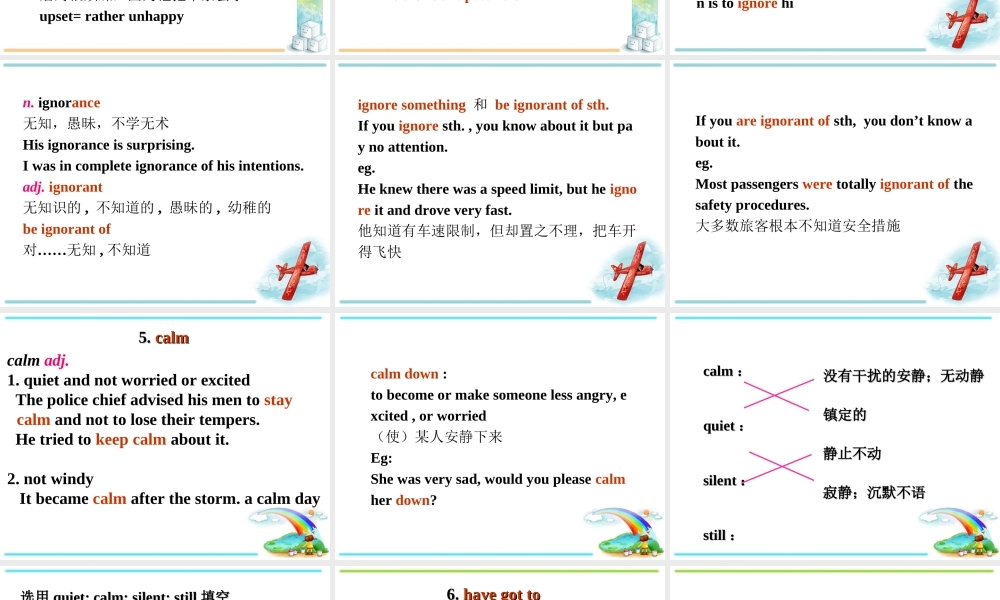 必修1Unit1Languagepoints