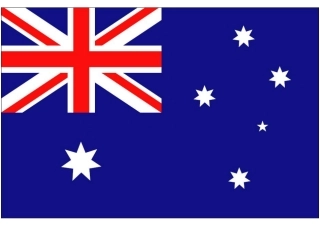 世界杯纸模：助威国旗(D2-澳大利亚)