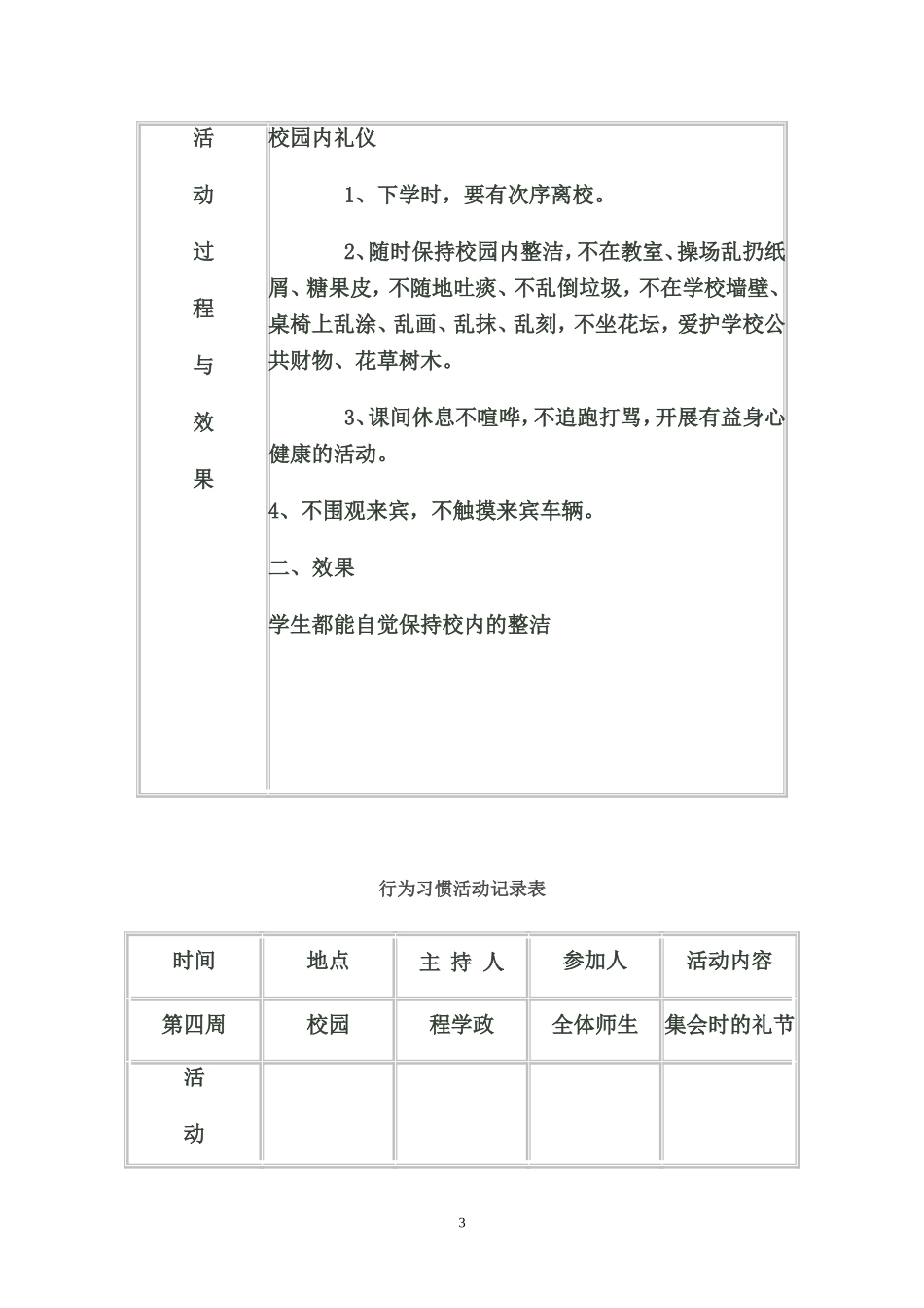 行为习惯记录表_第3页