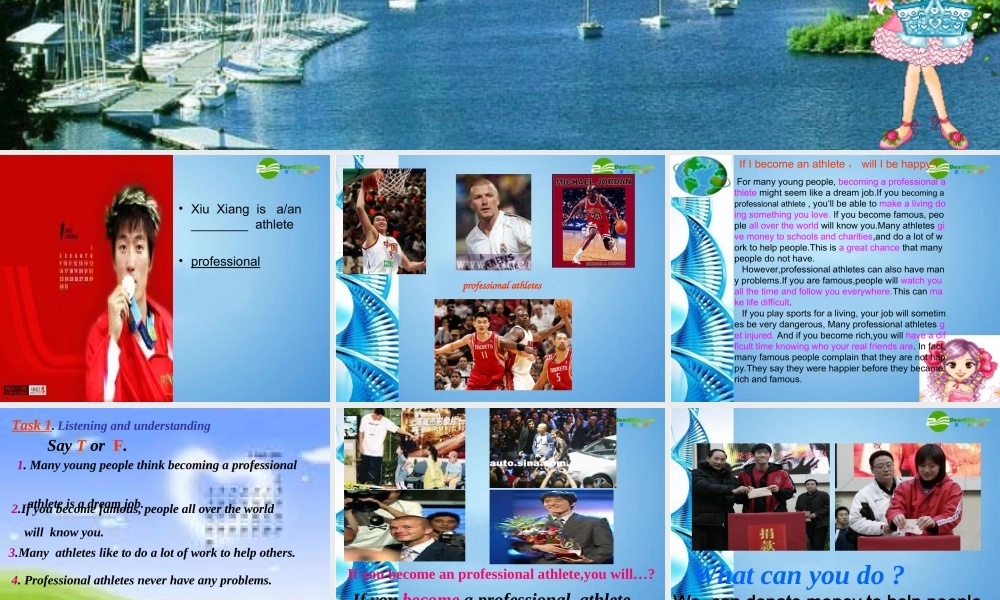 八年级英语下册 unit 5 section b 3a课件 人教新目标版 课件