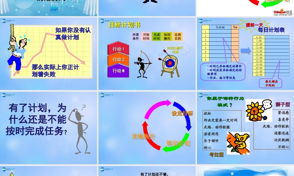 中学主题班会 珍惜时间(时间管理技巧 我们要做时间的主人)课件