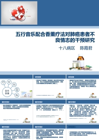 不良情志的干预研究