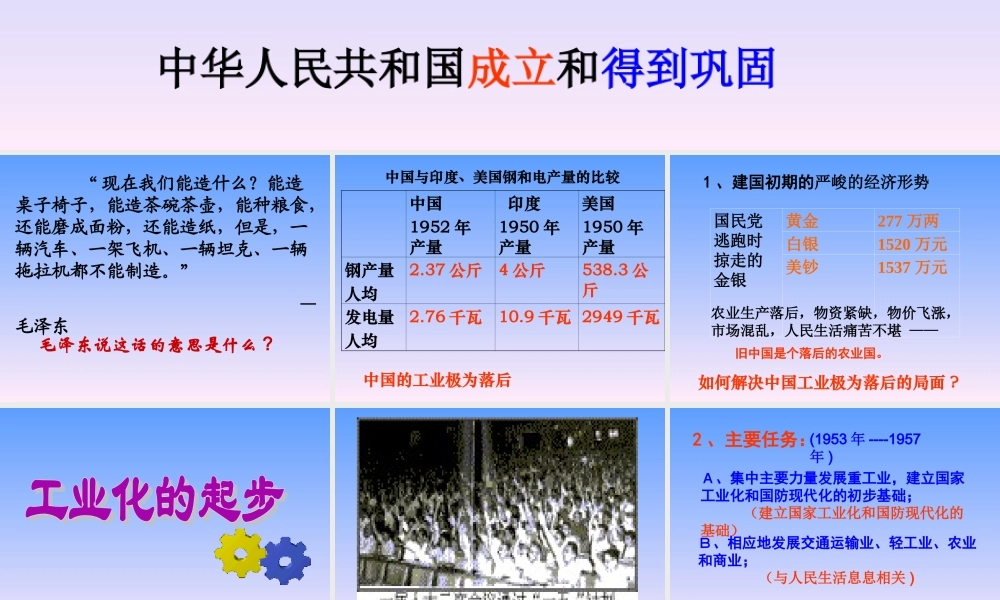《工业化的起步》同步课件2