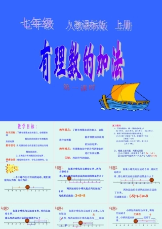 （课件1）13有理数的加减法