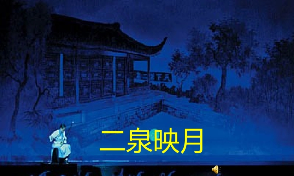 《二泉映月》PPT课件