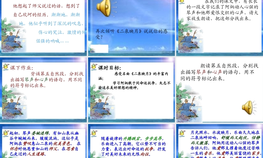 《二泉映月》PPT课件