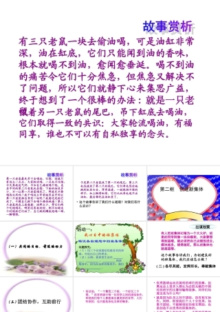 人教版七年级第一课第二框创建新集体