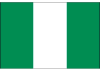 世界杯纸模：助威国旗(B2-尼日利亚)