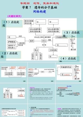 第一部分专题四学案7