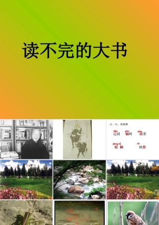 读不完的大书课件