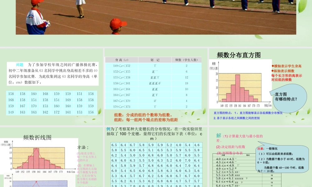 中学七年级数学 102(直方图)课件  课件
