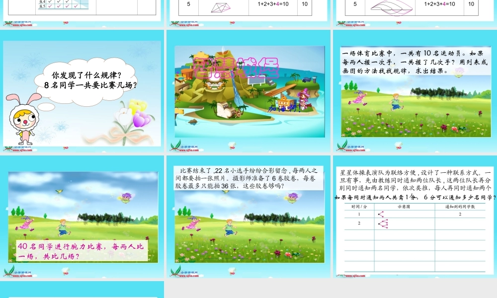 《比赛场次》PPT课件