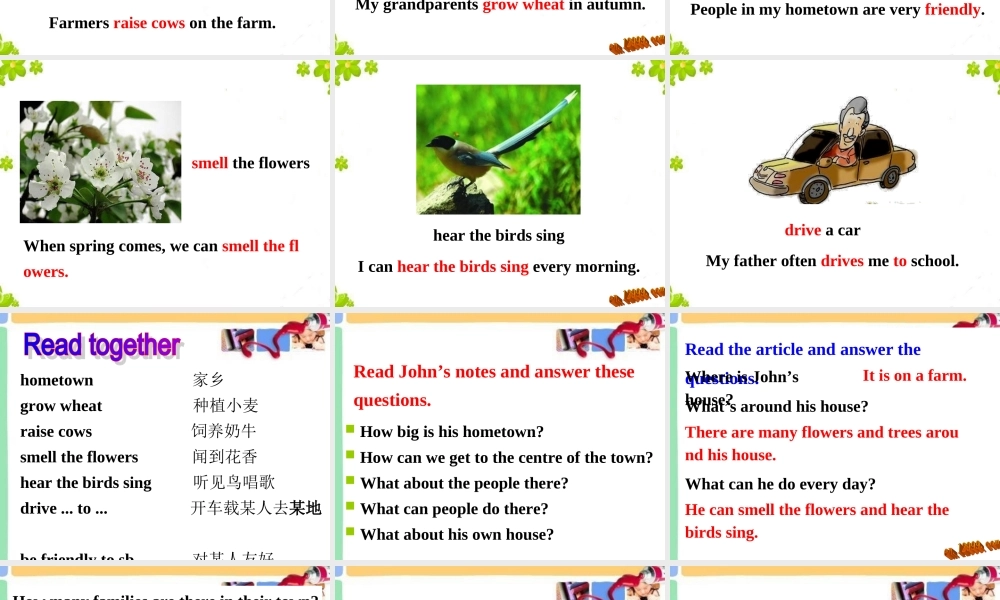 Unit3WelcometoSunshineTown