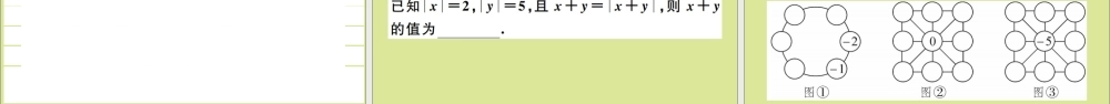 学上册 第一章 有理数 1.5 有理数的加法 第1课时 有理数的加法法则作业课件 (新版)冀教版 课件